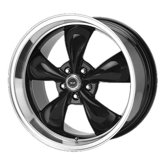 17x7 American Racing Torq Thrust M Black Wheel/Rim 5x120.7 17-7 5-120.7