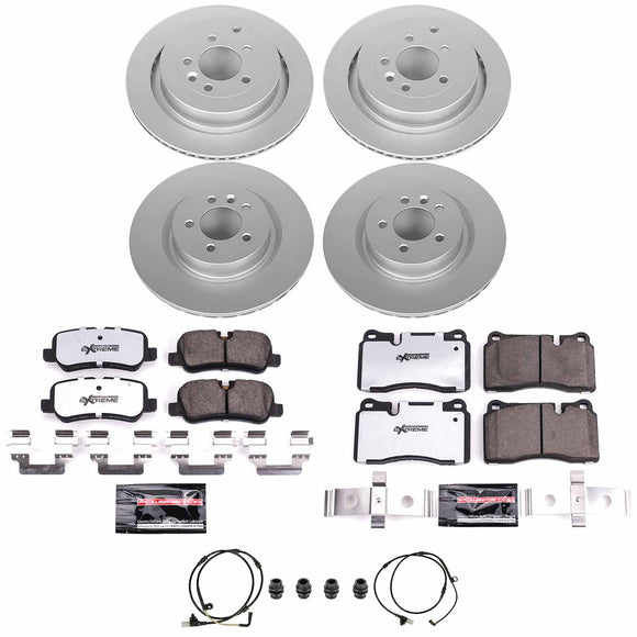 Z36 Truck & Tow Premium Carbon-Fiber Ceramic Brake Pad and Fully Coated Rotor Ki