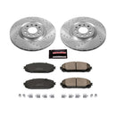 PowerStop Z23 Daily Driver Carbon-Fiber Ceramic Brake Pad and Drilled & Slotted