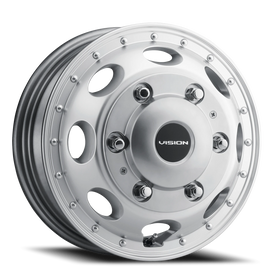 16x5.5 Vision 181Z Hauler Hyper Silver 6x205 ET120.05 Wheel Rim