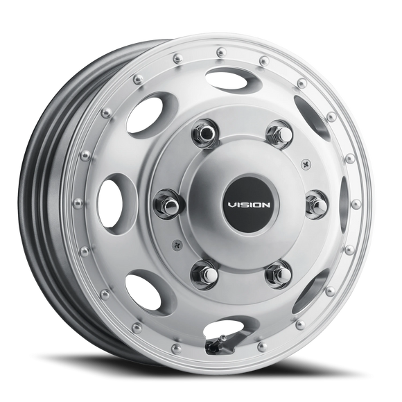 16x5.5 Vision 181Z Hauler Hyper Silver 6x205 ET120.05 Wheel Rim