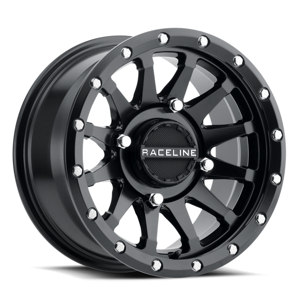 15x7 Raceline A95B Trophy Satin Black 4x137 ET10 CB110.18 Wheel