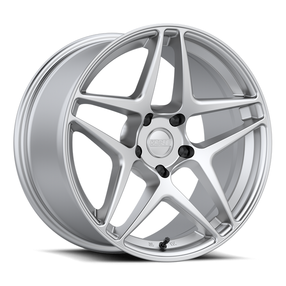 19x9.5 Kansei K15H Astro Hyper Silver 5x114.3 ET35 CB73.1 Wheel