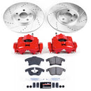PowerStop Z23 Daily Driver Carbon-Fiber Ceramic Pads Drilled & Slotted Rotor & C