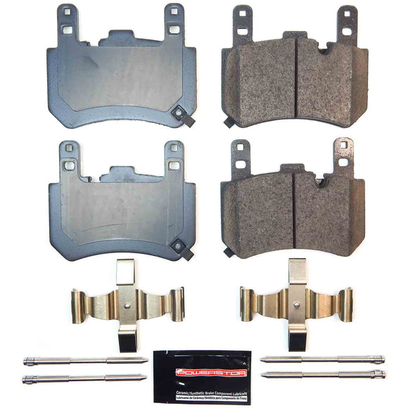 PowerStop Z23 Evolution Sport Carbon-Fiber Brake Pads With Hardware