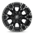 20x10 Fuel Off-Road D851 Vapor Black 5x139.7 ET-18 CB110.1 Wheel Rim