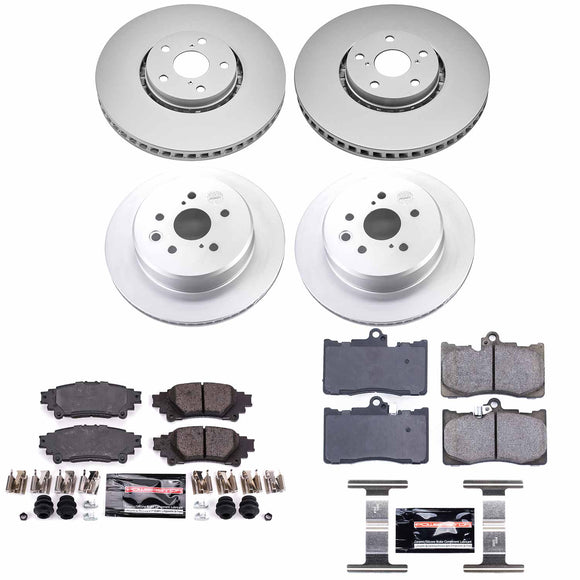 Z23 Daily Driver Premium Carbon-Fiber Ceramic Brake Pad and Fully Coated Rotor K