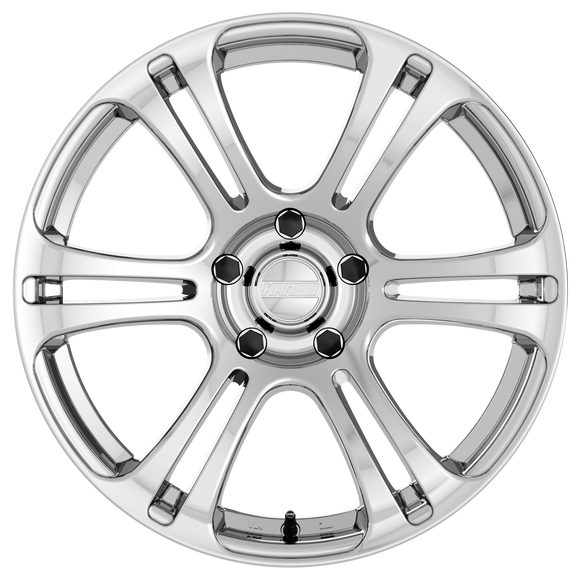 18x10.5 Kansei K16X Neo Chrome 5x100 ET22 CB73.1 Wheel
