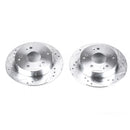 PowerStop Evolution Drilled Slotted Rotors Pair Rear For Acura Integra