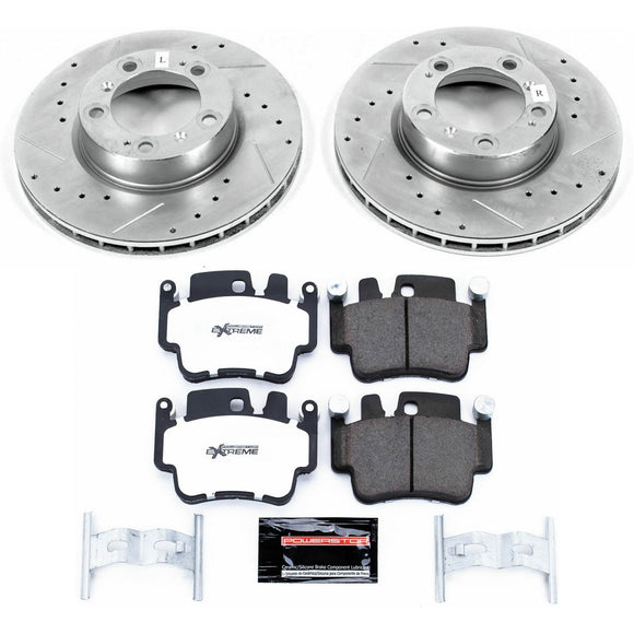 PowerStop Z26 Street Performance Ceramic Brake Pad and Drilled & Slotted Rotor K