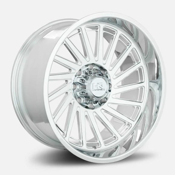 24x12 Hardrock H905 Polished 8x180 ET-51 Right Side wheel/rim