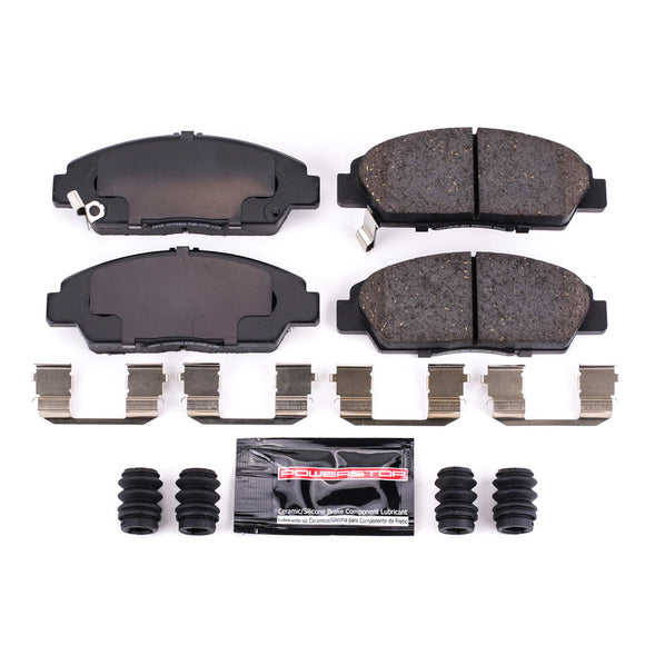 PowerStop Z23 Evolution Sport Carbon-Fiber Brake Pads With Hardware