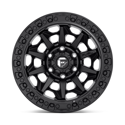 17X9 Fuel D694 Covert Matte Black 6X135 ET1 wheel/rim