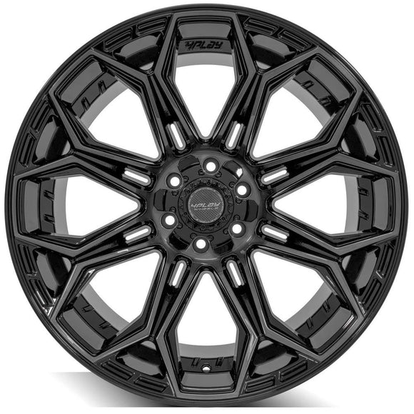 4Play Gen3 4P83 20x9 Black Brushed Face Tinted Wheel 5x127 ET0 CB87.1