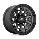 18x9 Fuel Off-Road D716 Covert Matte Gun Metal Black Bead Ring 5x150 ET1 Wheel