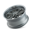 17x8 Ridler 650 Grey/Polished Lip Wheel/Rim 5x114.3 5-114.3 17-8 ET