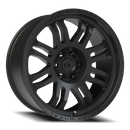 20x9.5 Vision 409 Inferno Satin Black 6x5.5 (6x139.7) ET-18 wheel/rim