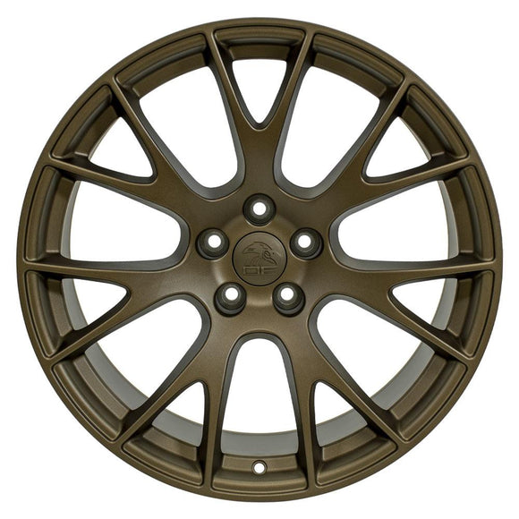 20" Replica DG15 fits Dodge Hellcat 20x10 Bronze