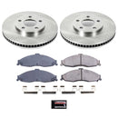 PowerStop OE Stock Replacement Low-Dust Ceramic Brake Pad and Rotor Kit