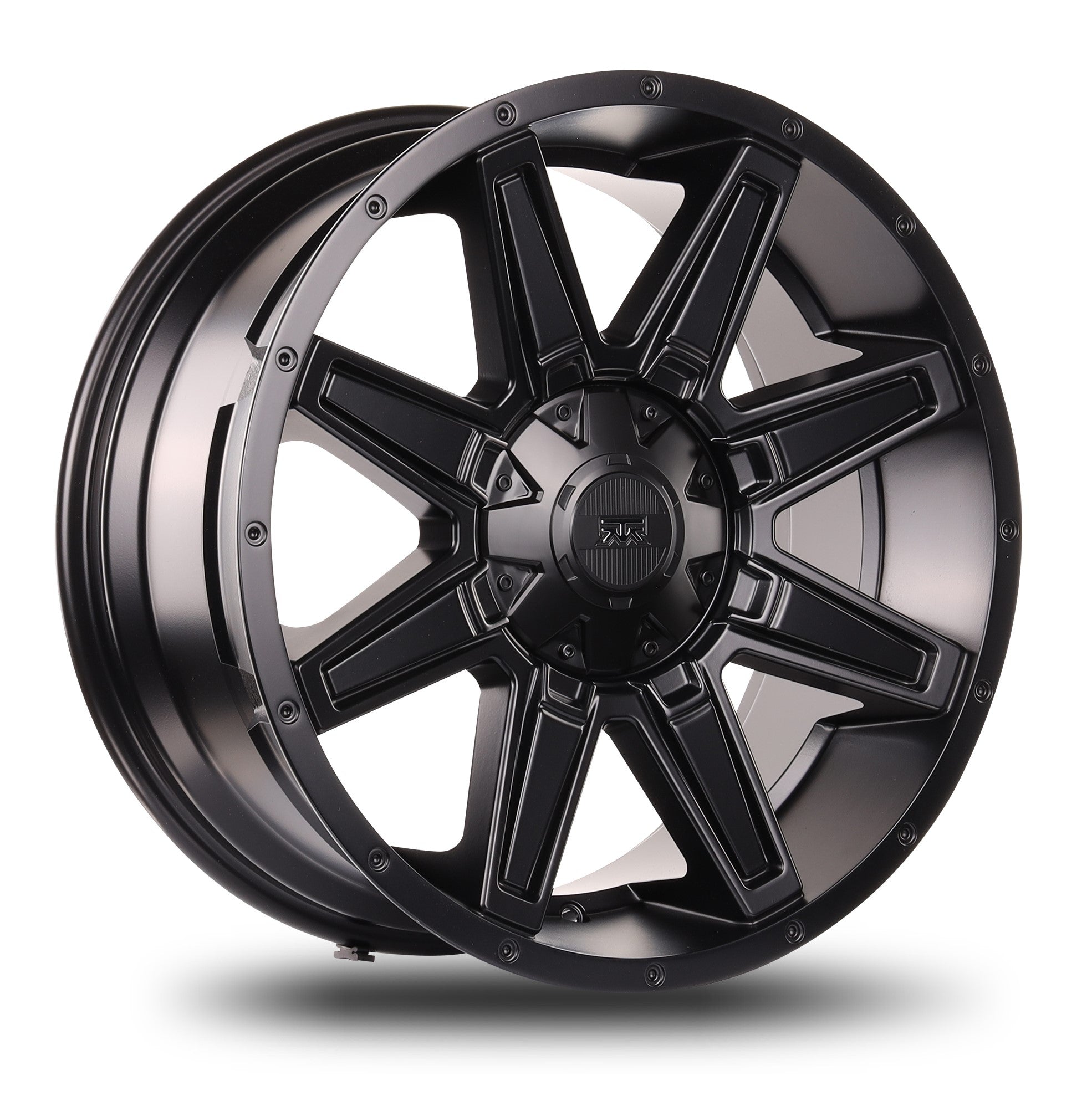 20x9 Mudder Trucker MT404 Deviant Black 6x135 6x139.7 6x5.5 ET12 Wheel Rim