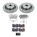 PowerStop OE Stock Replacement Low-Dust Ceramic Brake Pad, Rotor and Caliper Kit