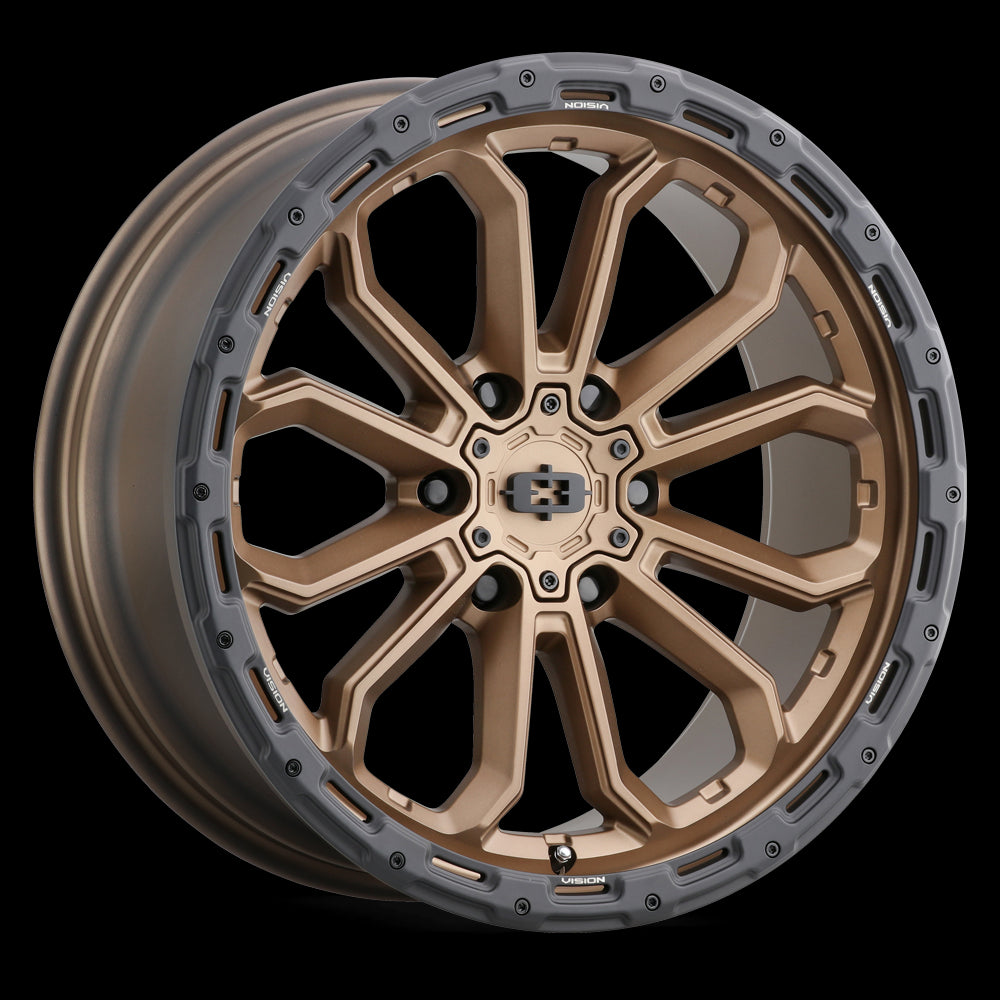 18x9 Vision 405 Korupt Satin Bronze 5x150 ET12 Wheel Rim