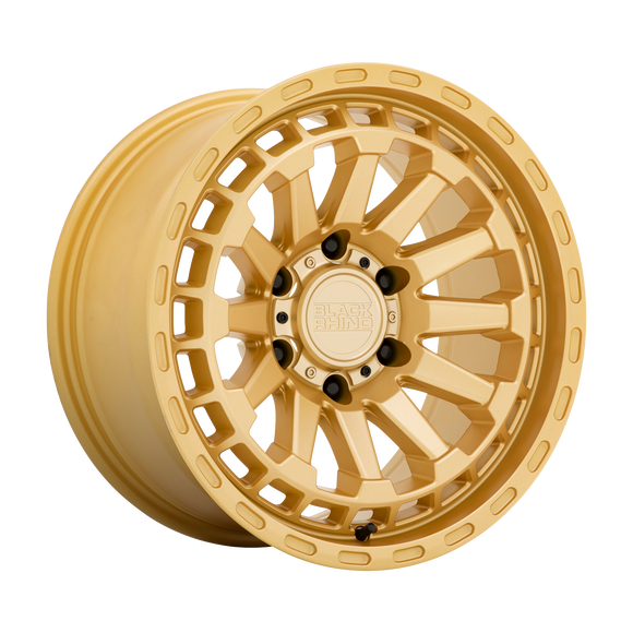 17X8.5 Black Rhino RAID Gold 6X139.7 ET0 wheel/rim