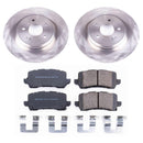 PowerStop OE Stock Replacement Low-Dust Ceramic Brake Pad and Rotor Kit
