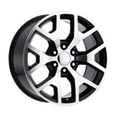 22X9 OE Performance PR169 G-BLK MACH 6X139.7 ET28 wheel/rim