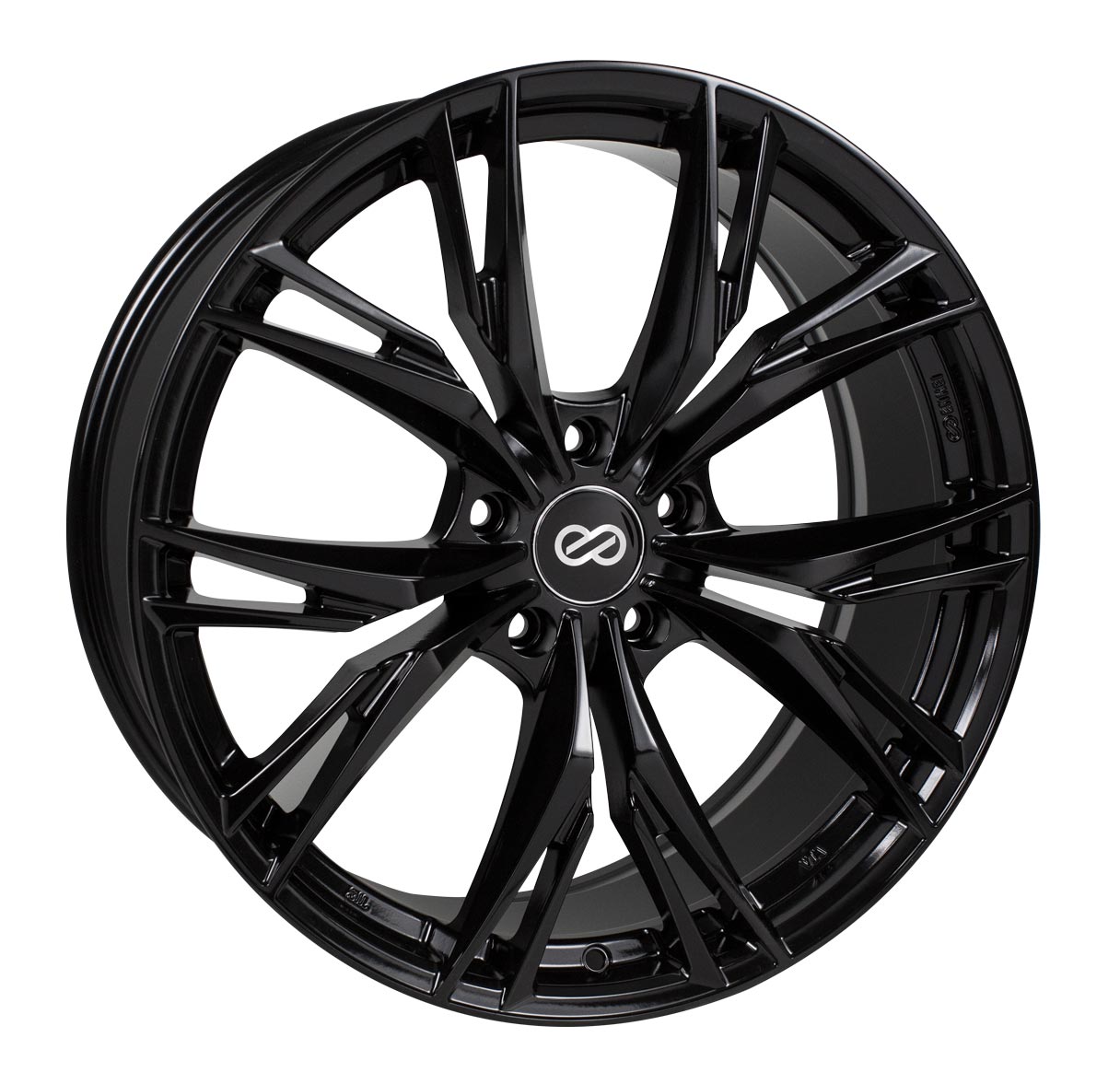 17X7.5 Enkei ONX Wheel/Rim Gloss Black 5x114.3 ET45 17-7.5 5-114.3 Each