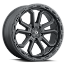 17x8 Vision 405 Korupt Satin Black 5x108 5x4.25 ET30 Wheel Rim