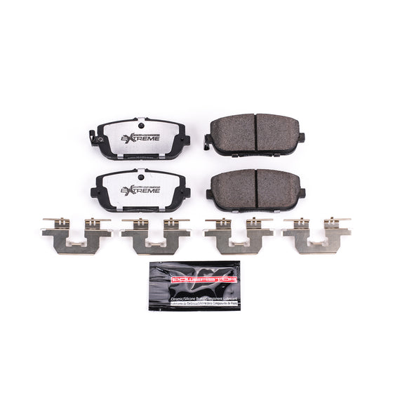 PowerStop Z26 Street Performance Carbon-Fiber Ceramic Brake Pads With Hardware