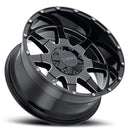 17x9 G-FX TR-12 Gloss Black Milled 5x135/139.7 ET12 wheel/rim