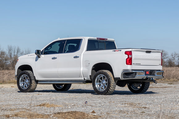 Rough Country Red 3.5 Inch Lift Kit for 25-26 Chevy Silverado 1500