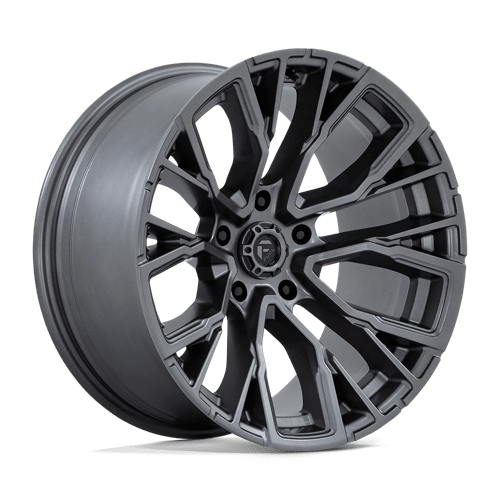 20x10 Fuel Off-Road D848 Rebar Gray 5x127 ET-18 CB71.5 Wheel Rim