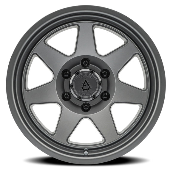 20x9 Arena Wheel Ridge Satin Gun Metal Wheel 6x135 ET0 CB87.12