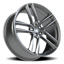 22x9 Vision 475 Clutch Gunmetal Wheel 5x120 ET35 CB72.6