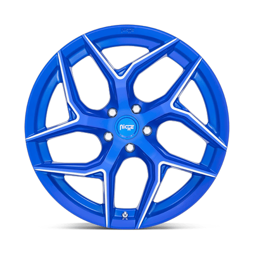20X9 Niche M268 TORSIONI Anodized Blue Milled 5X120 ET35 wheel/rim