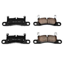 PowerStop Z17 Evolution Ceramic Brake Pads With Hardware