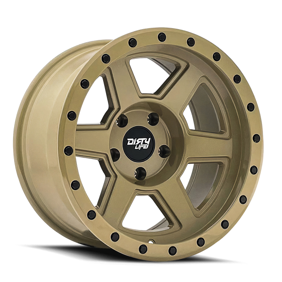 18x9 Dirty Life 9315 Compound Desert Sand 6x135 ET-12 Wheel Rim