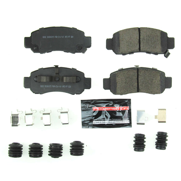 PowerStop Z23 Evolution Sport Carbon-Fiber Brake Pads With Hardware