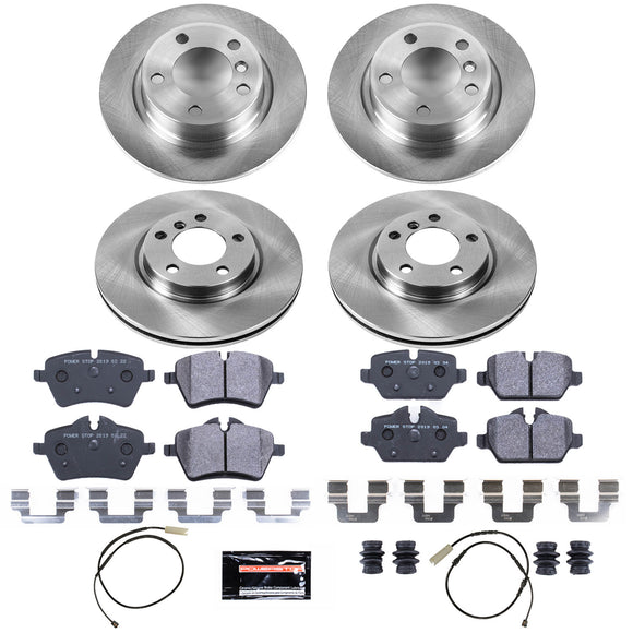 PowerStop Track Day High-Performance Brake Pad and Rotor Kit