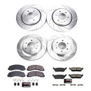 PowerStop Z23 Daily Driver Carbon-Fiber Ceramic Brake Pad and Drilled & Slotted