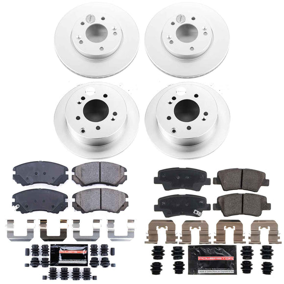 Z23 Daily Driver Premium Carbon-Fiber Ceramic Brake Pad and Fully Coated Rotor K
