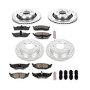 PowerStop Z23 Daily Driver Carbon-Fiber Ceramic Brake Pad and Drilled & Slotted
