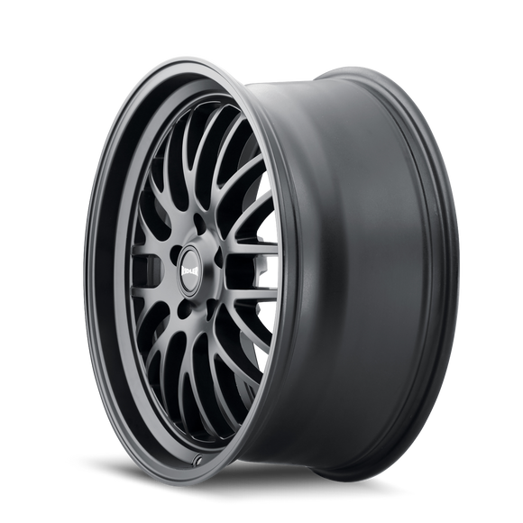 18x9.5 Ridler 607 Matte Black 5x114.3 ET6 wheel/rim