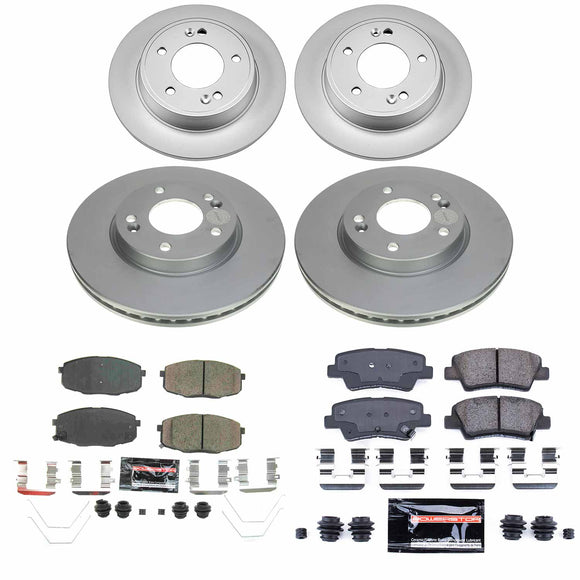 Z23 Daily Driver Premium Carbon-Fiber Ceramic Brake Pad and Fully Coated Rotor K