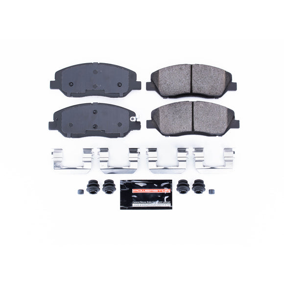 PowerStop Z23 Evolution Sport Carbon-Fiber Brake Pads With Hardware