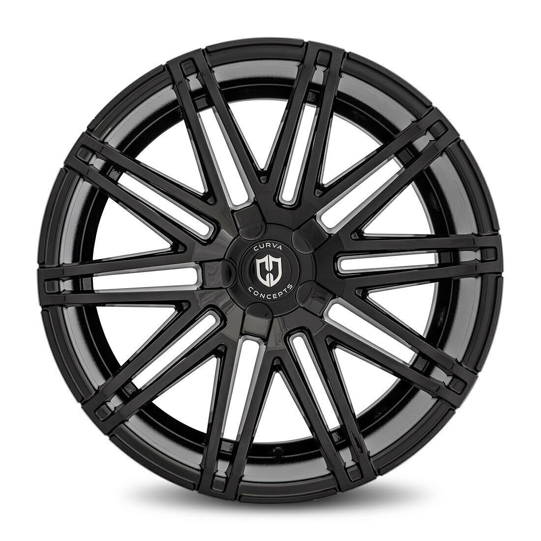 22x9 Curva C48 Gloss Black 5x112 ET35 wheel/rim - 0