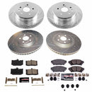 PowerStop Z26 Street Performance Ceramic Brake Pad and Drilled & Slotted Rotor K